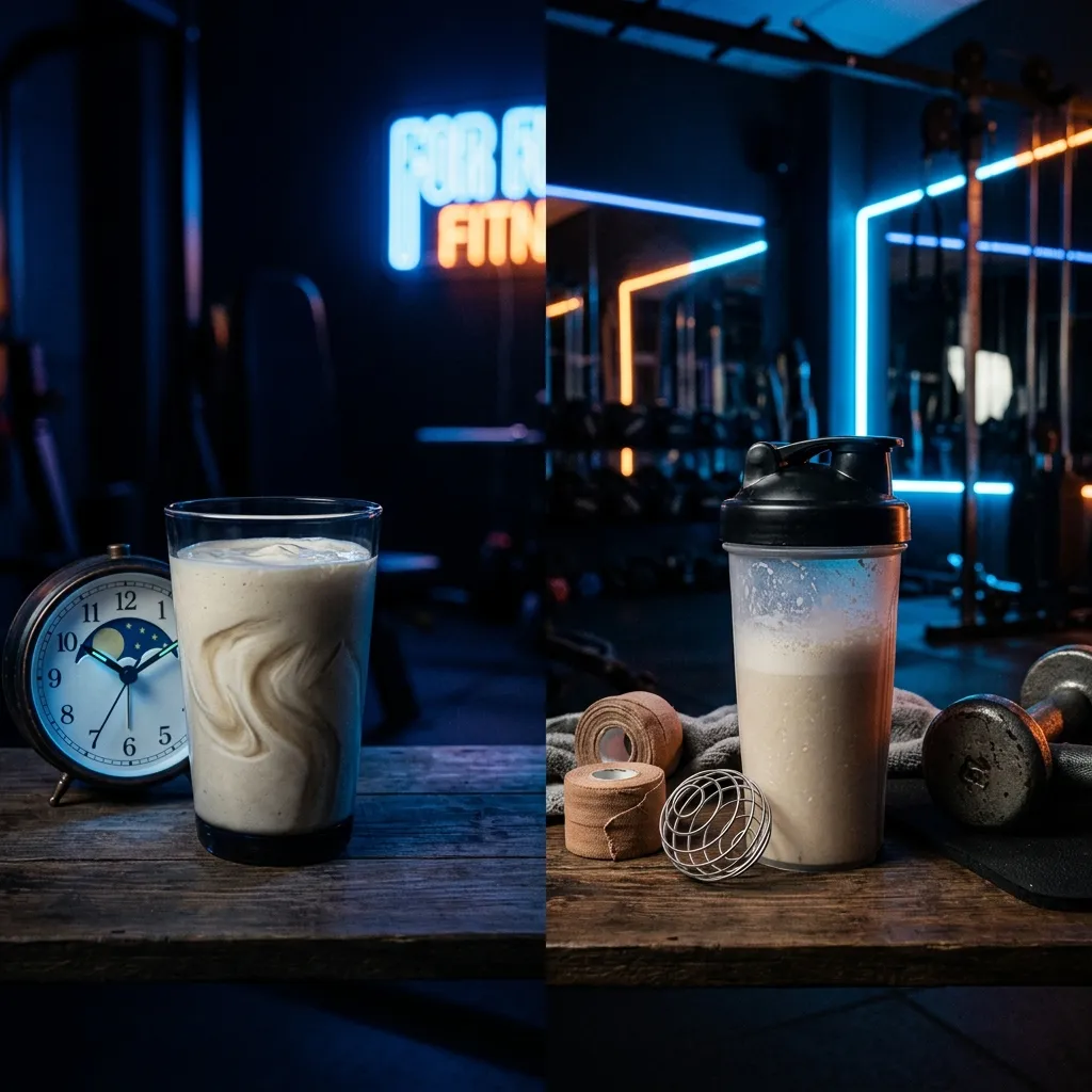 Cazeina vs Whey: Proteina de Seară Există Cu Adevărat?